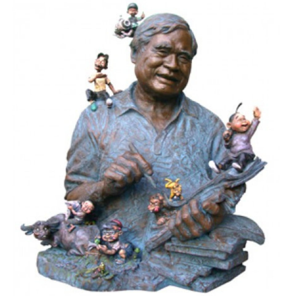 人像雕塑-半身塑像