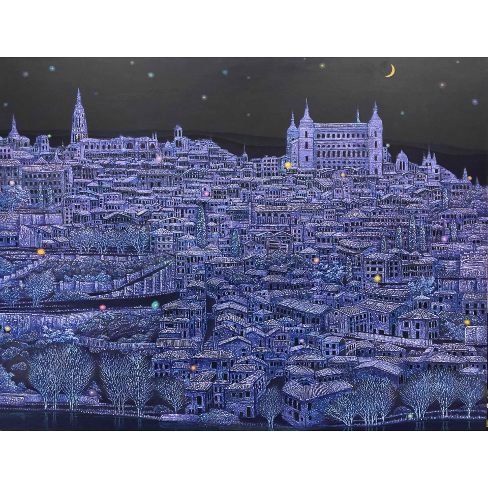 藍紫調的Toledo之夜