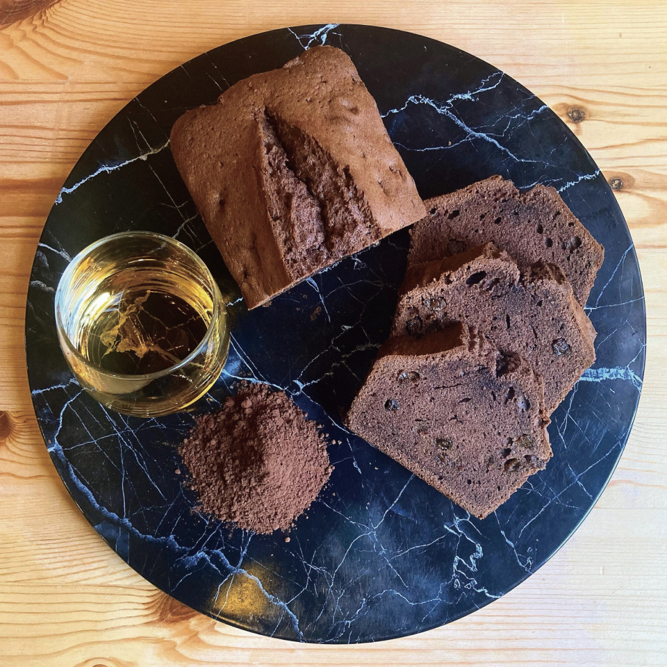 巧克力威士忌磅蛋糕